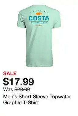 Belk Men's Short Sleeve Topwater Graphic T-Shirt offer
