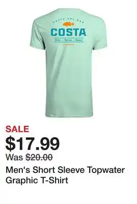 Belk Men's Short Sleeve Topwater Graphic T-Shirt offer