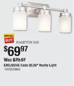 The Home Depot Cade 20.25" Vanity Light offer