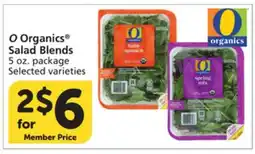 Albertsons O Organics Salad Blends offer