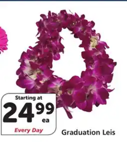 Albertsons Graduation Leis offer