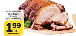 Albertsons Pork Shoulder Butt Roast offer