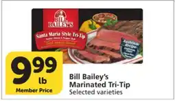 Albertsons Bill Bailey's Marinated Tri-Tip offer