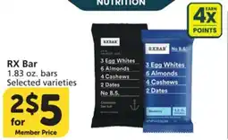 Albertsons RX Bar offer