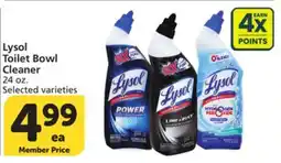 Albertsons Lysol Toilet Bowl Cleaner offer