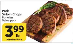 Albertsons Pork Sirloin Chops offer