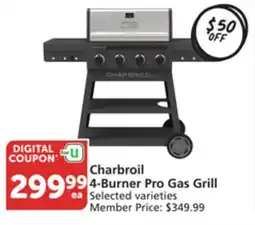 Pavilions Charbroil 4-Burner Pro Gas Grill offer