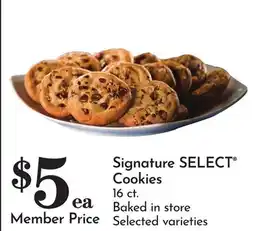Pavilions Signature SELECT Cookies offer