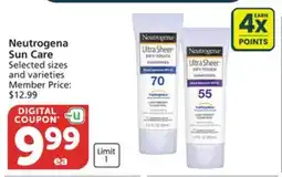 Pavilions Neutrogena Sun Care offer