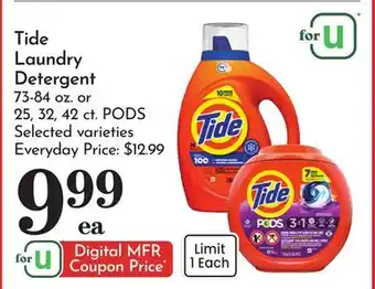 Pavilions Tide Laundry Detergent offer