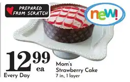Pavilions Mom's Strawberry Cake offer