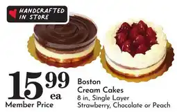 Pavilions Boston Cream Cakes offer