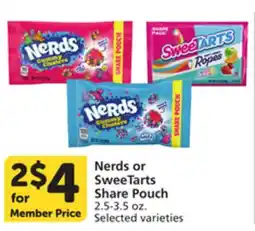 Pavilions Nerds or SweeTarts Share Pouch offer