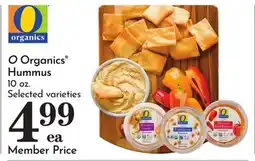 Pavilions O Organics Hummus offer