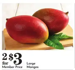 Pavilions Large Mangos offer