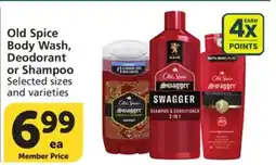 Pavilions Old Spice Body Wash, Deodorant or Shampoo offer