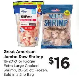 Food 4 Less Great American Jumbo Raw Shrimp offer