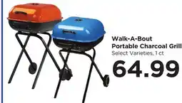 Food 4 Less Walk-A-Bout Portable Charcoal Grill offer