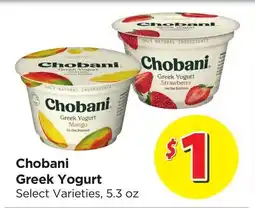 Food 4 Less Chobani Greek Yogurt offer