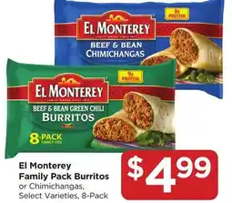 Food 4 Less El Monterey Family Pack Burritos offer