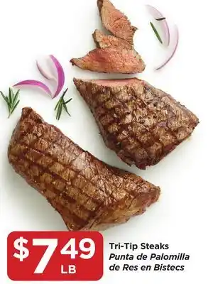 Food 4 Less Tri-Tip Steaks offer