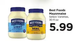 Food 4 Less Best Foods Mayonnaise offer