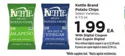 Food 4 Less Kettle Brand Potato Chips offer