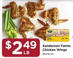 Food 4 Less Sanderson Farms Chicken Wings offer