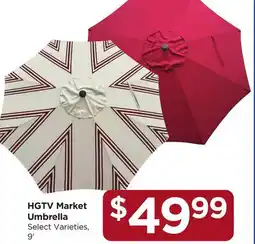 Food 4 Less HGTV Market Umbrella offer