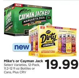 Food 4 Less Mike's or Cayman Jack offer