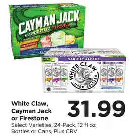 Food 4 Less White Claw, Cayman Jack or Firestone offer