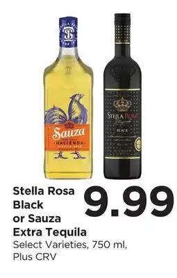 Food 4 Less Stella Rosa Black or Sauza Extra Tequila offer