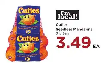 Food 4 Less Cuties Seedless Mandarins offer