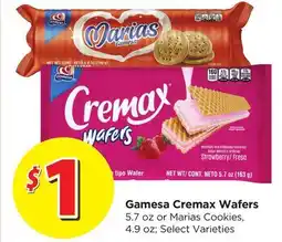 Food 4 Less Gamesa Cremax Wafers offer