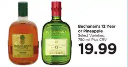 Food 4 Less Buchanan's 12 Year or Pineapple offer
