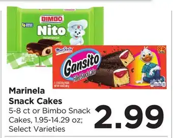 Food 4 Less Marinela Snack Cakes offer