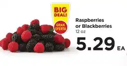 Food 4 Less Raspberries or Blackberries offer