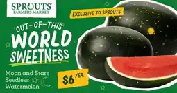 Sprouts Farmers Market Moon and Stars Seedless Watermelon offer