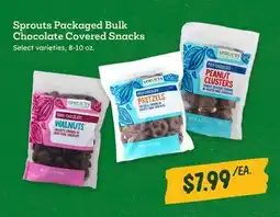 Sprouts Farmers Market Sprouts Packaged Bulk Chocolate Covered Snacks offer