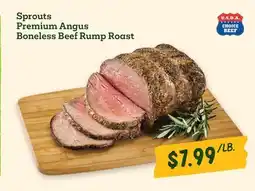 Sprouts Farmers Market Sprouts Premium Angus Boneless Beef Rump Roast offer
