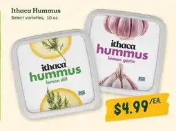 Sprouts Farmers Market Ithaca Hummus offer
