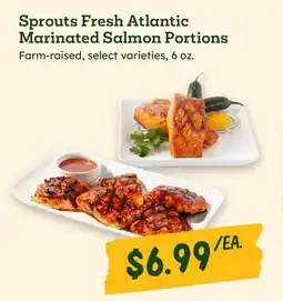 Sprouts Farmers Market Sprouts Fresh Atlantic Marinated Salmon Portions offer