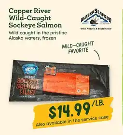 Sprouts Farmers Market Copper River Wild-Caught Sockeye Salmon offer