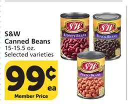 Vons S&W Canned Beans offer