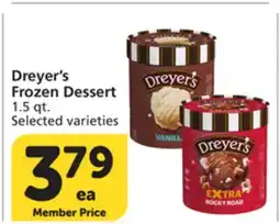 Vons Dreyer's Frozen Dessert offer
