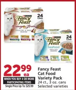 Vons Fancy Feast Cat Food Variety Pack offer
