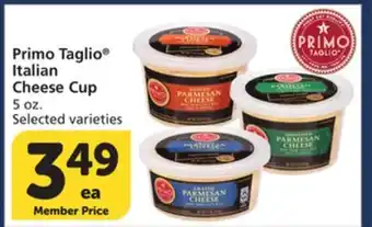 Vons Primo Taglio Italian Cheese Cup offer