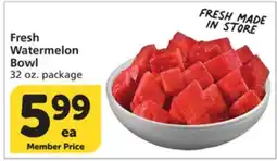 Vons Fresh Watermelon Bowl offer