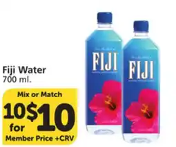 Vons Fiji Water offer