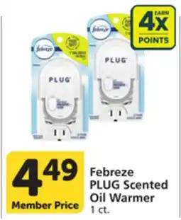 Vons Febreze PLUG Scented Oil Warmer offer